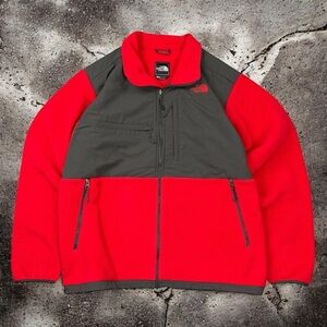 The North Face Men's Bold Red and Dark Gray Performance Jacket XL